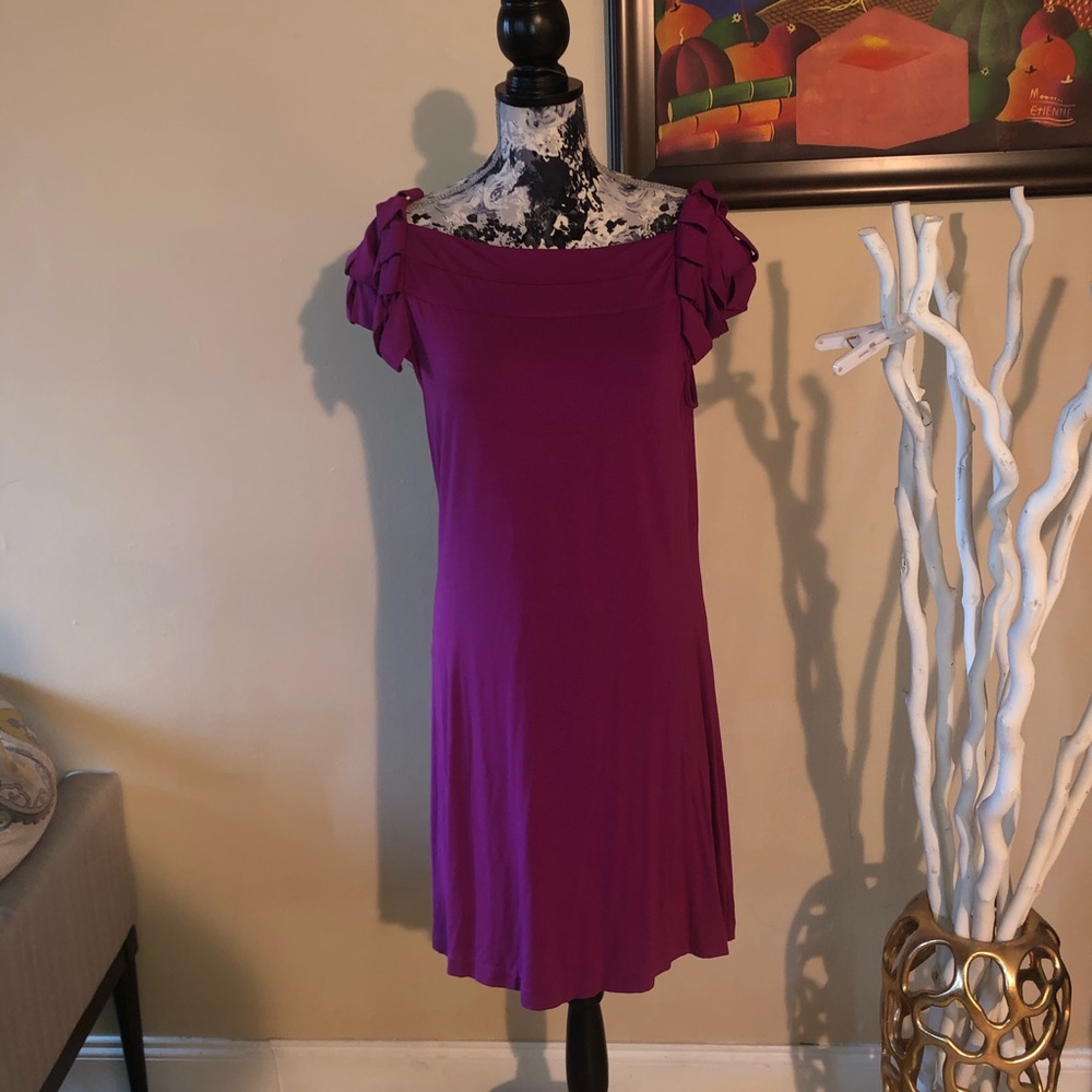 NWOT Pleated Sleeve Dress